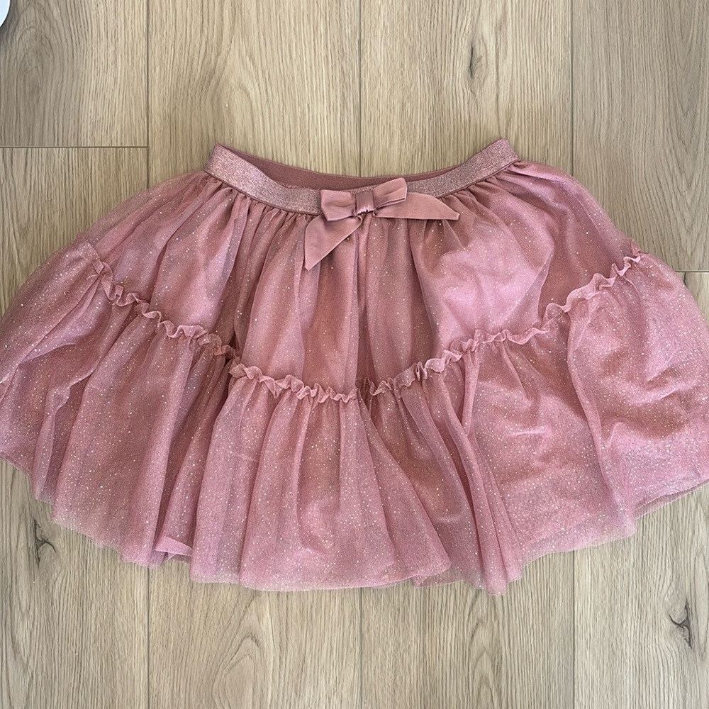 H&M girls sparkling tutu skirt size 6X/7